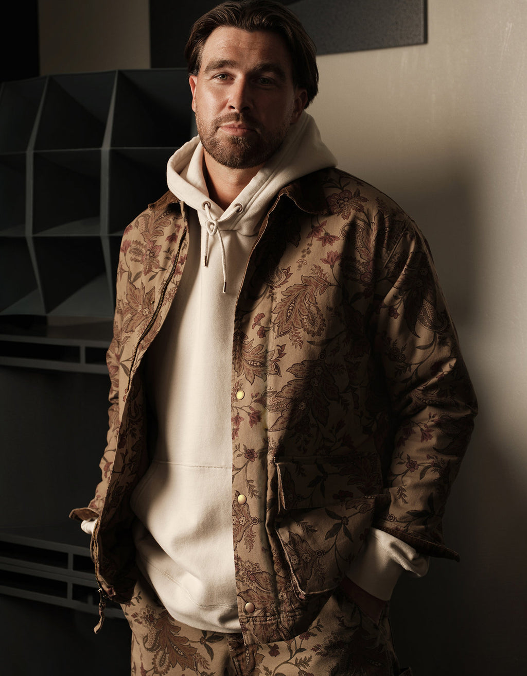 Chaqueta de granero Kolors para hombre - Rosa 0101_1842_825_l1