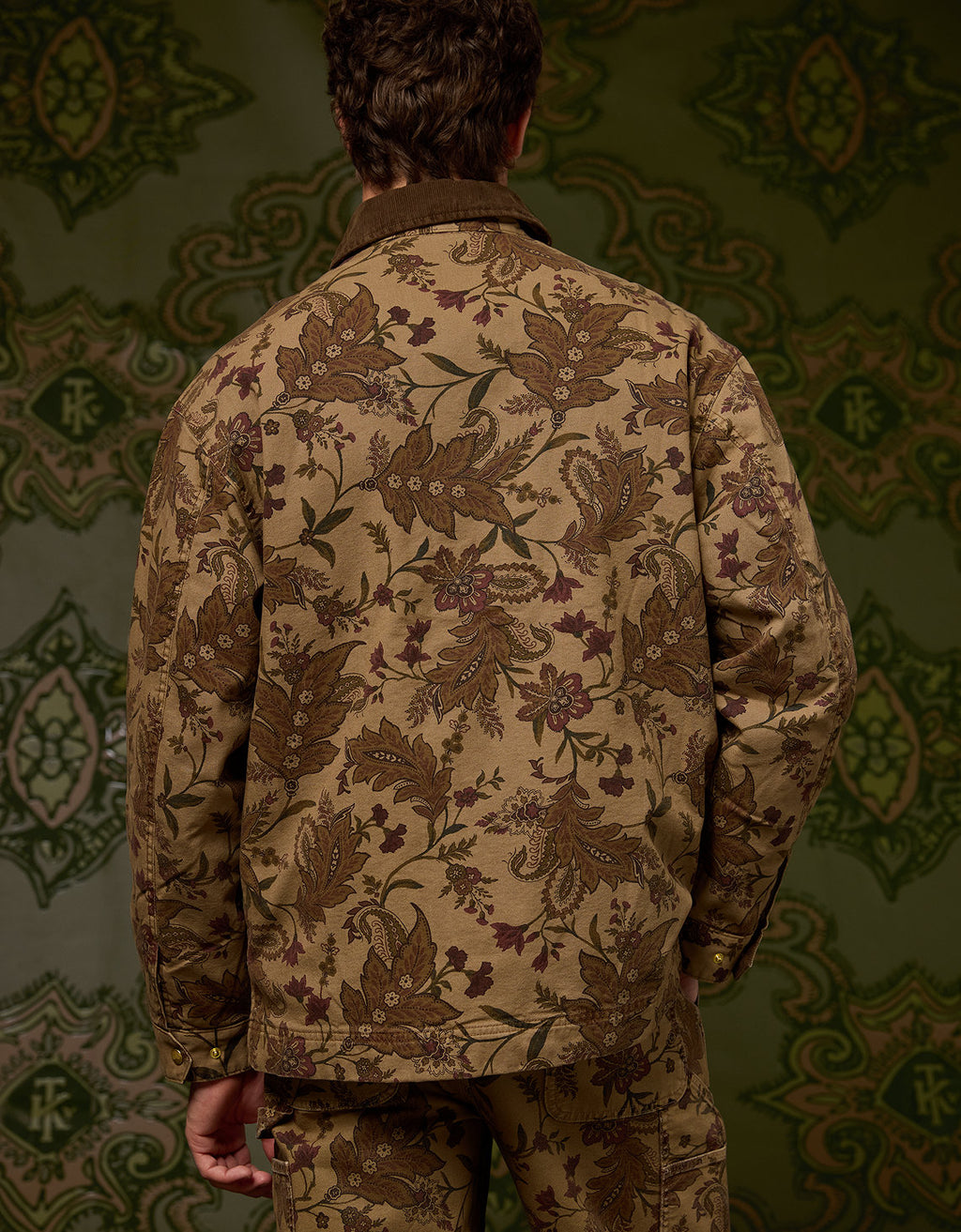 Chaqueta de granero Kolors para hombre - Rosa 0101_1842_825_ob