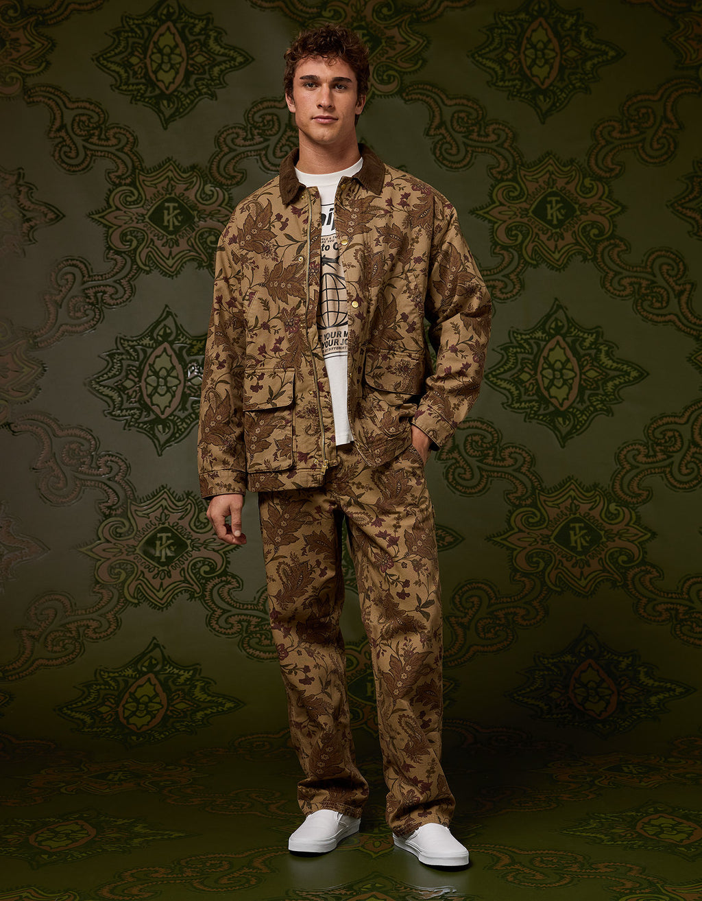Chaqueta de granero Kolors para hombre - Rosa 0101_1842_825_of