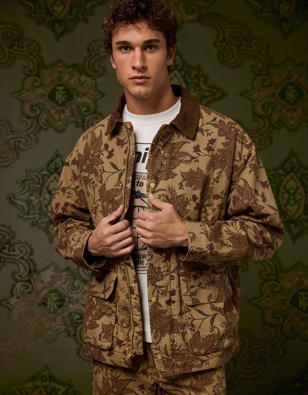 Chaqueta de granero Kolors para hombre - Rosa 0101_1842_825_os