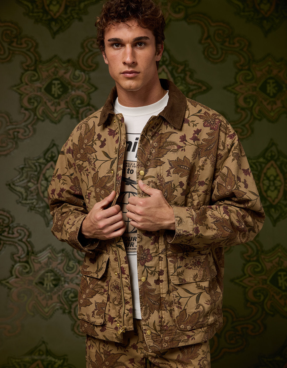 Chaqueta de granero Kolors para hombre - Rosa 0101_1842_825_os