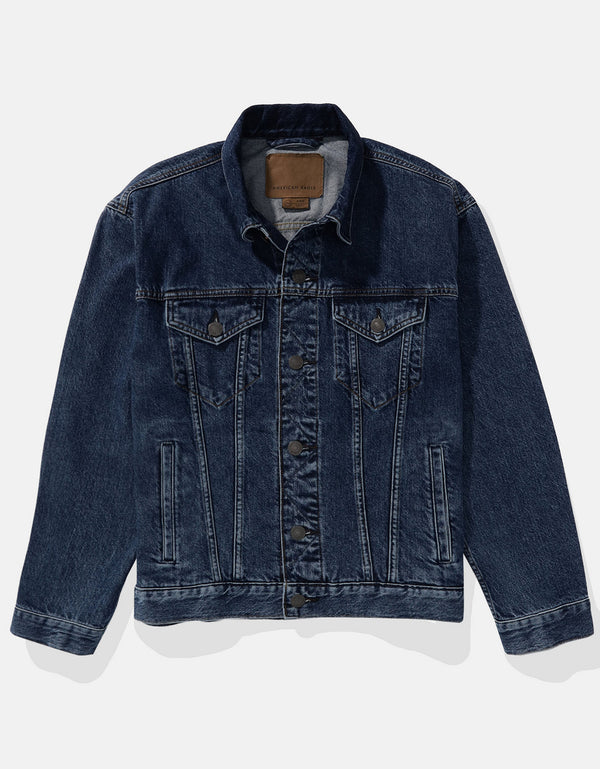 Chaqueta Trucker en denim Ae - Generico
