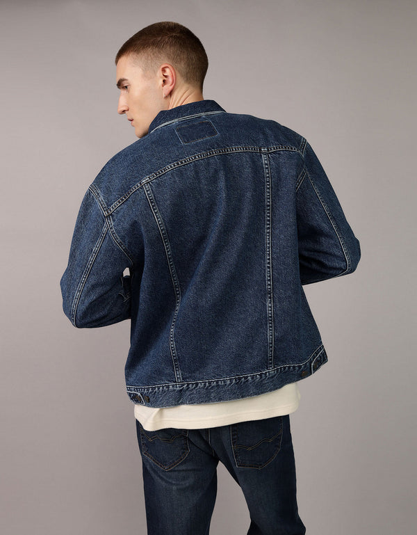 Chaqueta Trucker en denim Ae - Generico