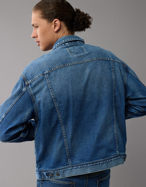 Chaqueta en Denim Hombre AE - Azul