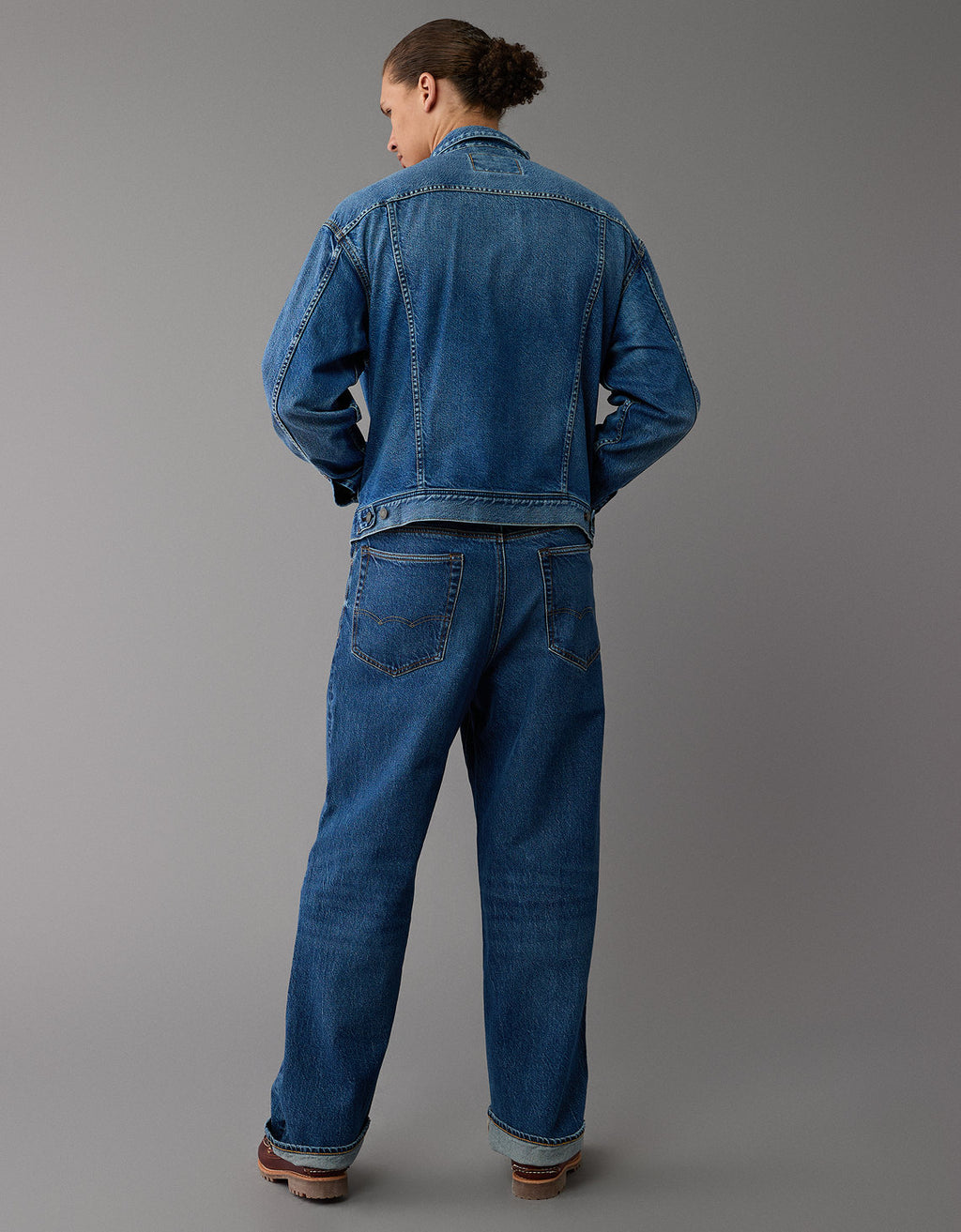 Chaqueta en Denim Hombre AE - Azul 0106_1666_423_os