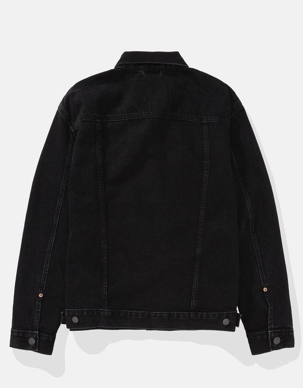 Chaqueta Denim de mezclilla para hombre. - Negro