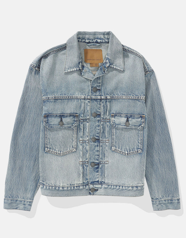 Chaqueta en Denim Trucker Ae - Generico