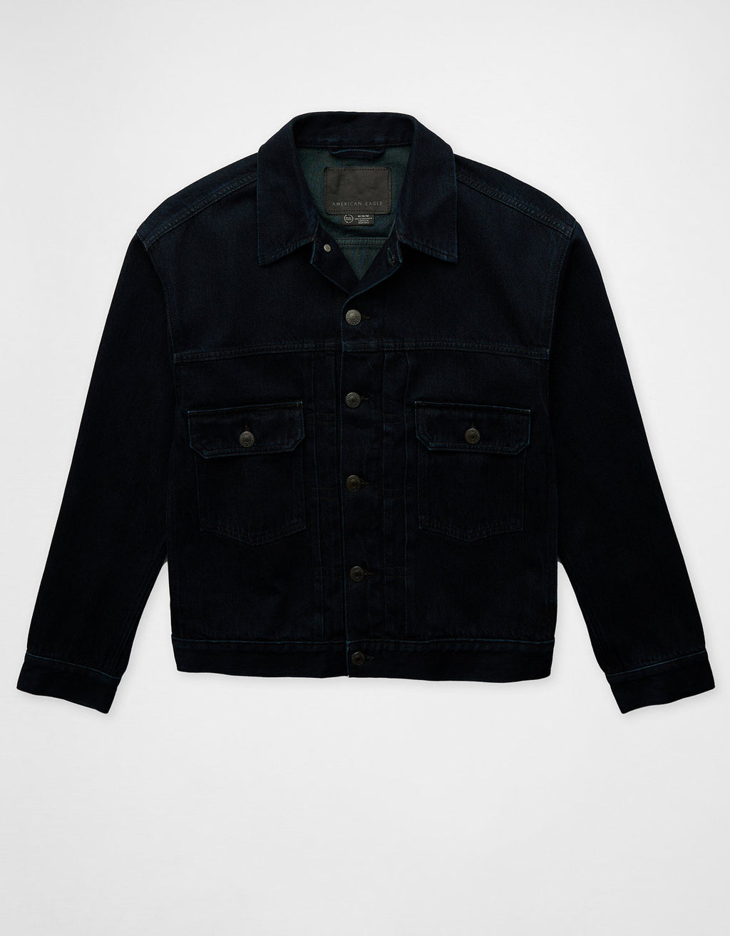 Chaqueta Denim Ae - Negro 0106_1811_042_f