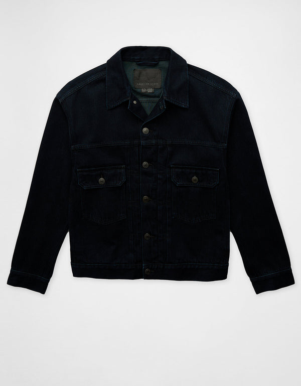 Chaqueta Denim Ae - Negro