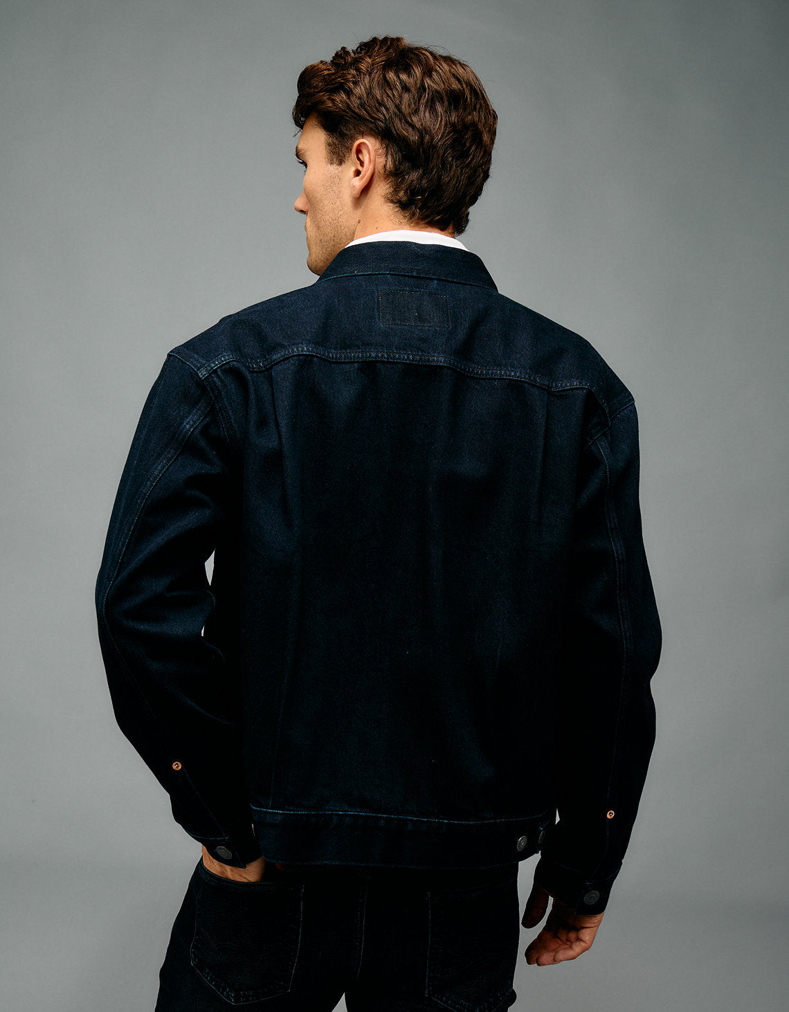 Chaqueta Denim Ae - Negro 0106_1811_042_ob