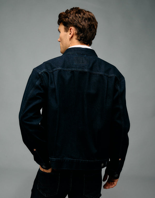 Chaqueta Denim Ae - Negro