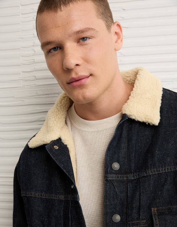 Chaqueta en Denim de Sherpa Ae - Generico