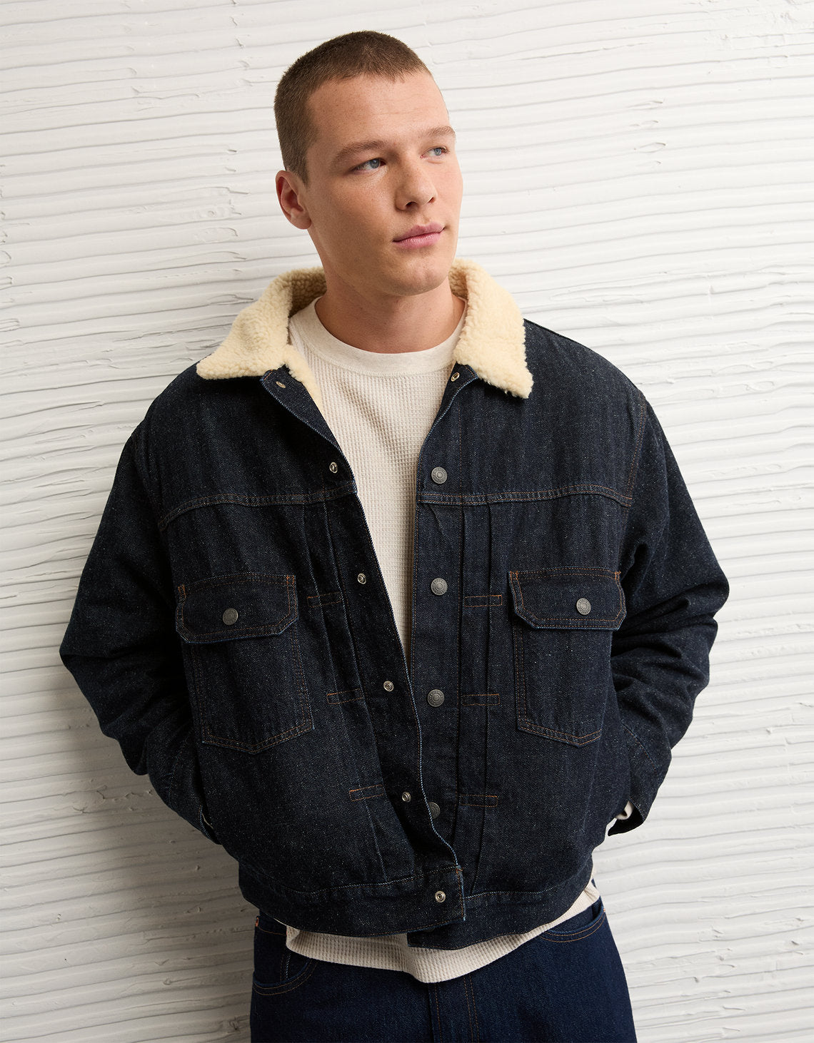 Chaqueta en Denim de Sherpa Ae - Generico 0106_1812_896_of
