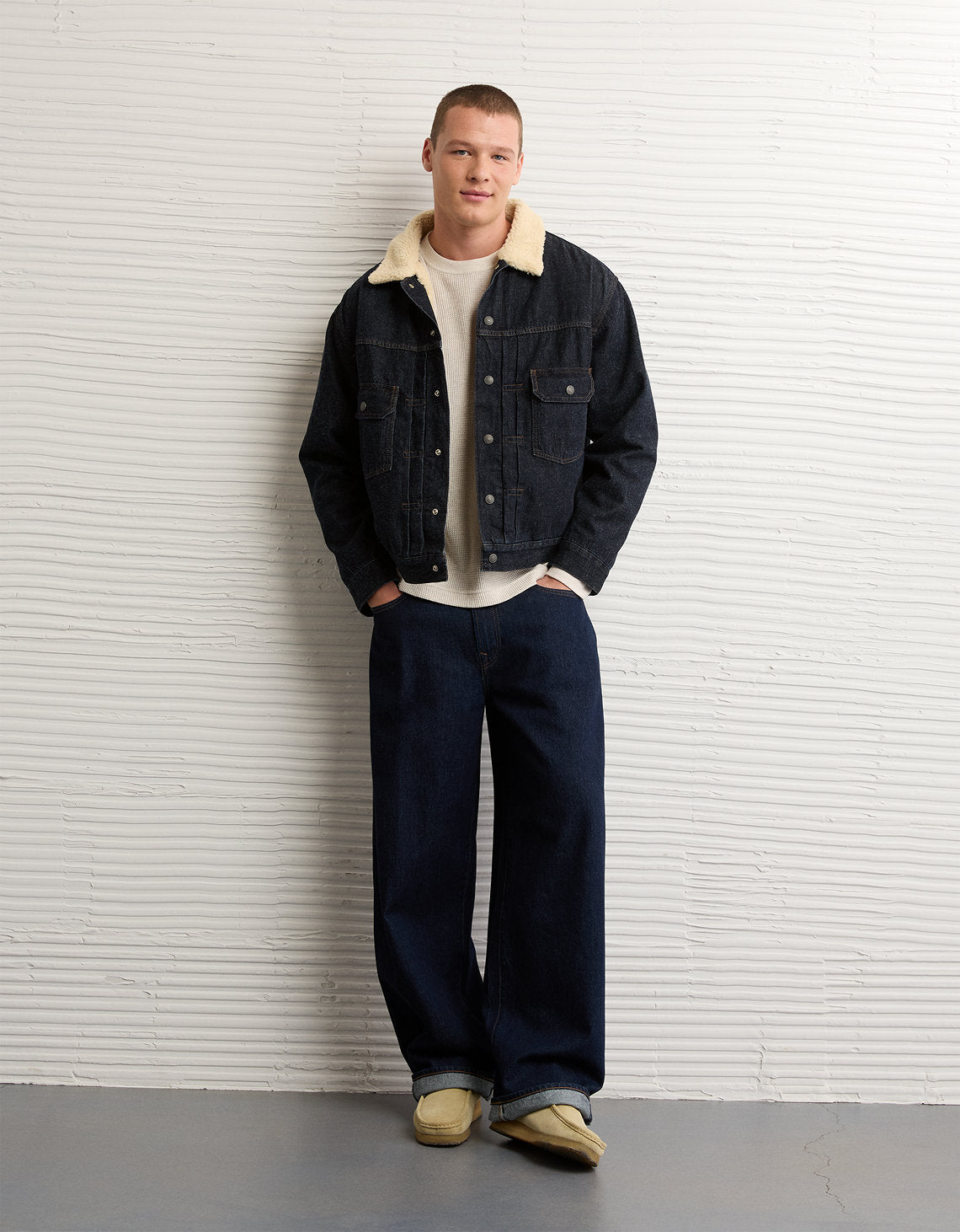 Chaqueta en Denim de Sherpa Ae - Generico 0106_1812_896_os