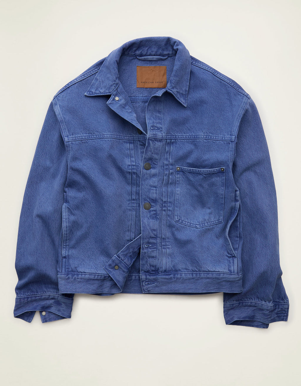 Chaqueta de mezclilla de ajuste relajado Ae - Generico 0106_1914_585_f