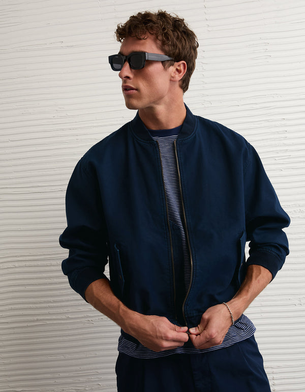 Chaqueta Bomber Ae - Naval