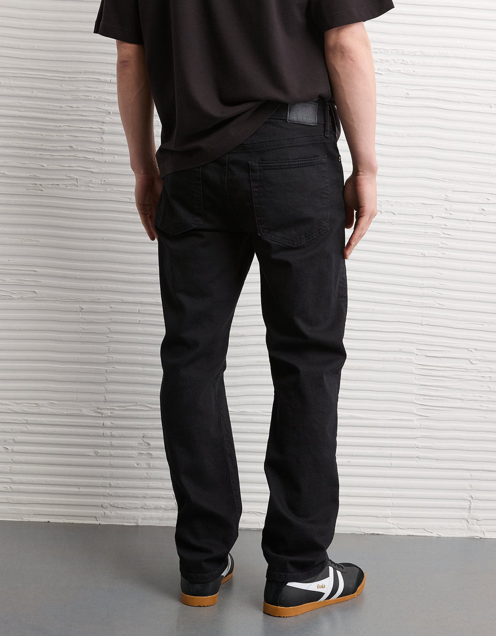 Jean Straight Ae - Negro 0112_7330_055_ob