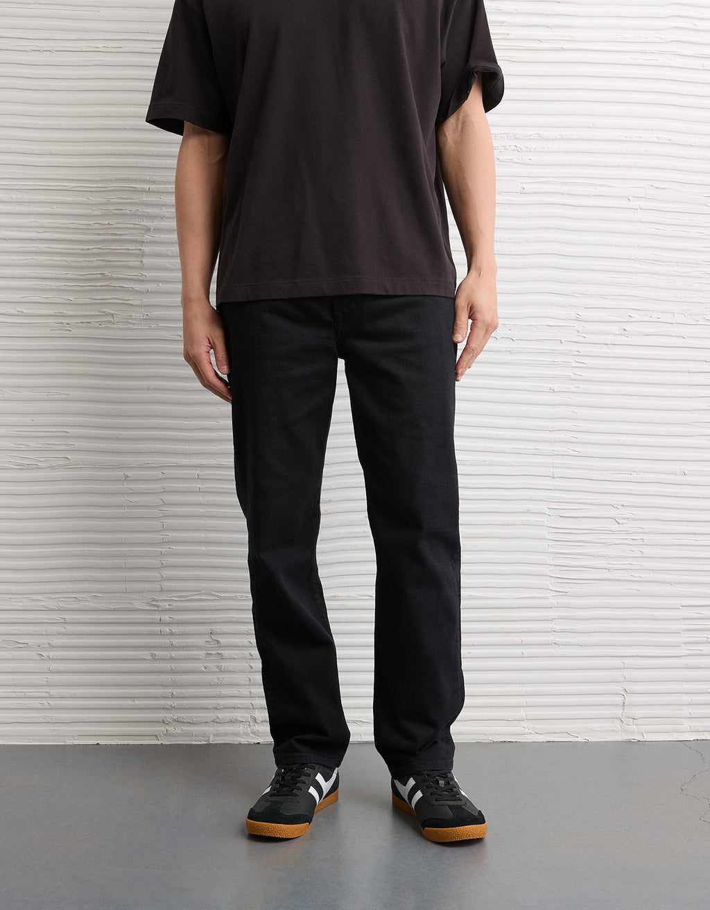 Jean Straight Ae - Negro 0112_7330_055_of