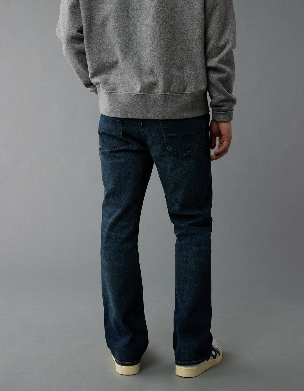 Jean Slim Bootcut de Hombre AE - Azul 0113_7092_451_ob