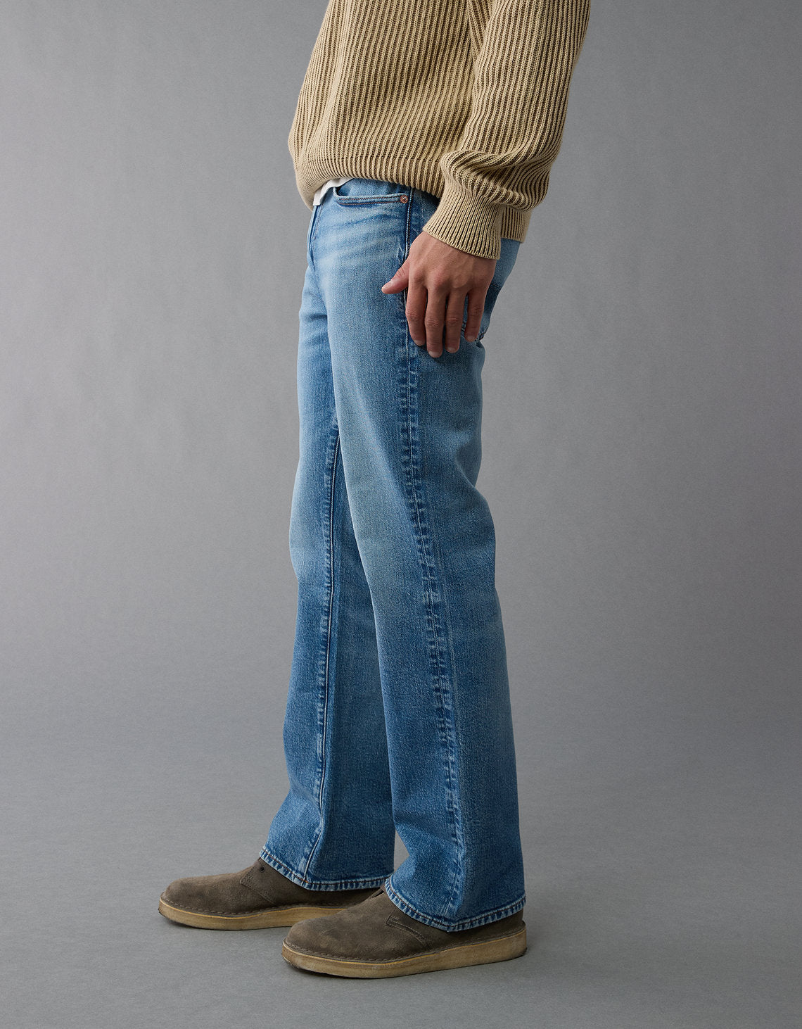 Jean slim bootcut de hombre AE - Azul 0113_7093_540_os