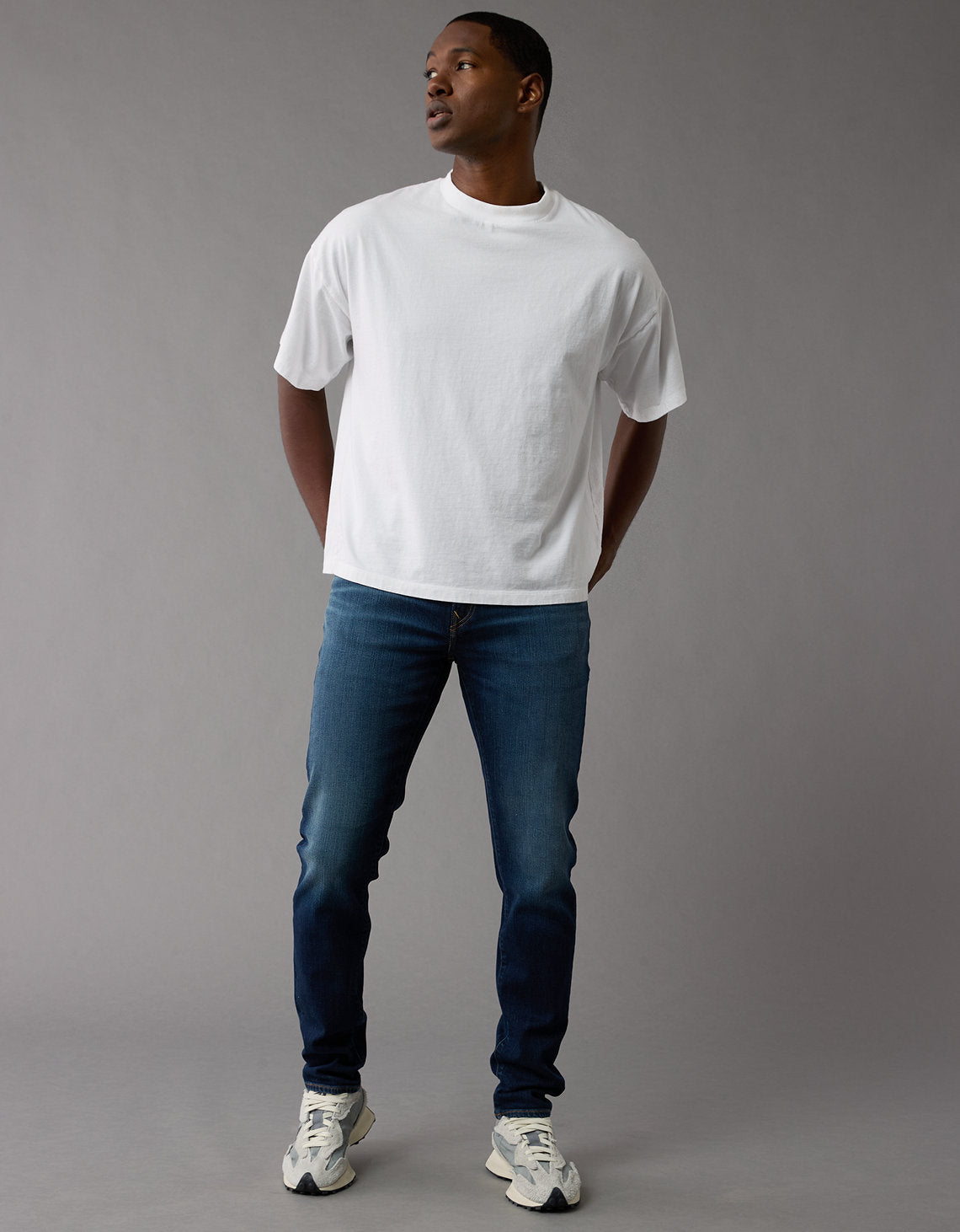 Jean Skinny Athletic Ae - Azul 0114_6961_738_of