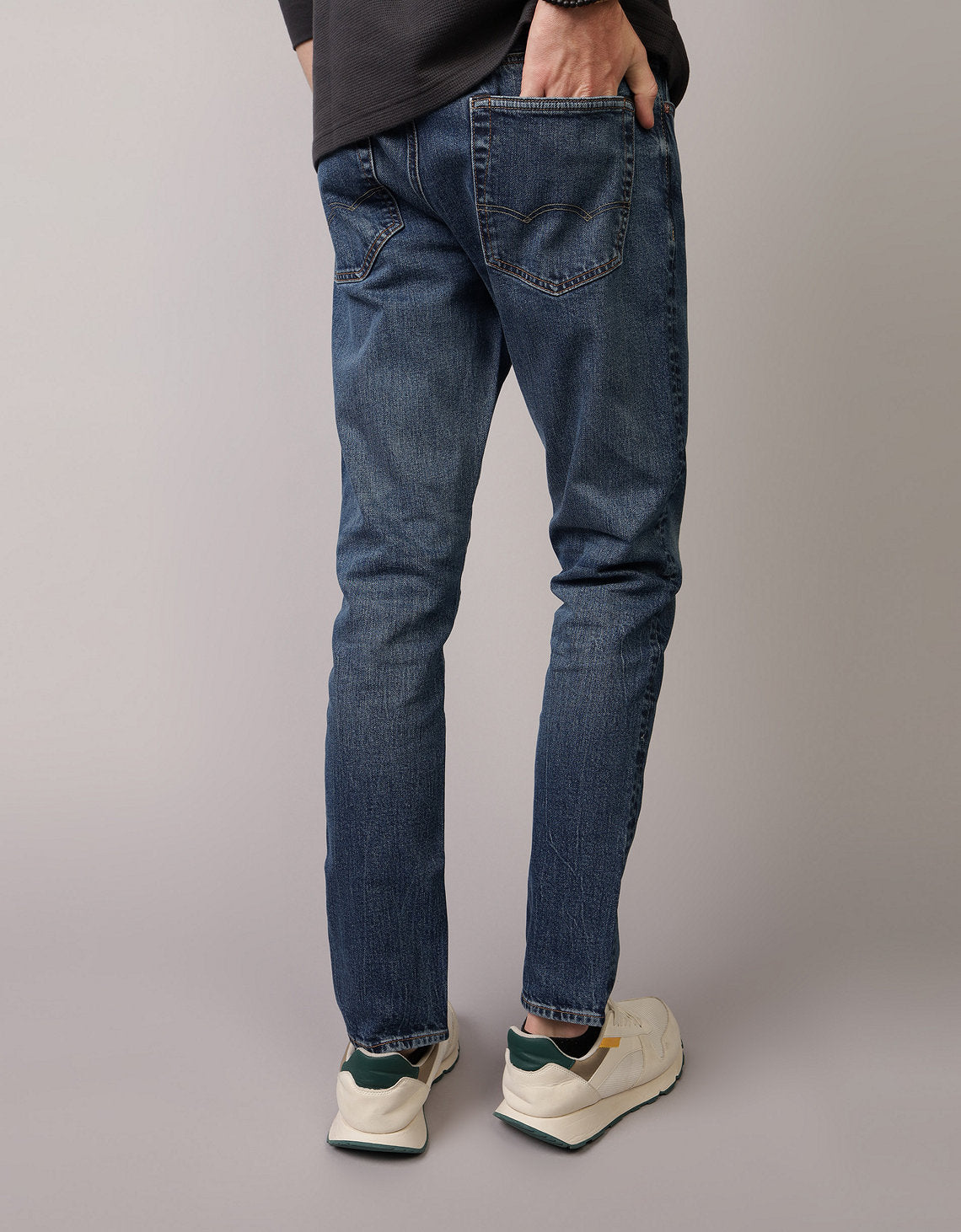 Jean Skinny Athletic Ae - Azul 0114_7015_857_ob