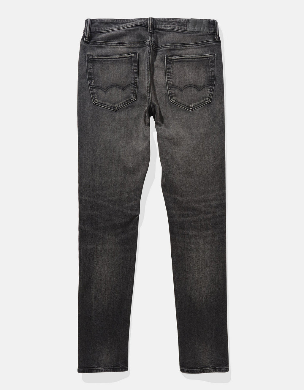 Jean Skinny Athletic con Parches Ae - Negro 0114_7225_055_b