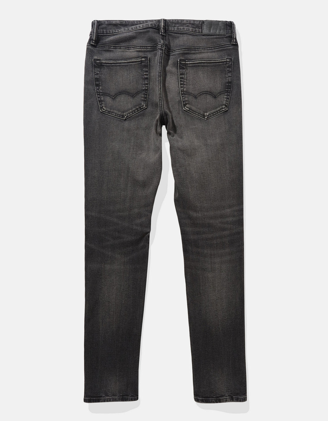 Jean Skinny Athletic con Parches Ae - Negro 0114_7225_055_b