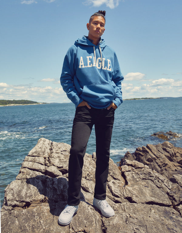 Jean Ae Slim Straight - Negro
