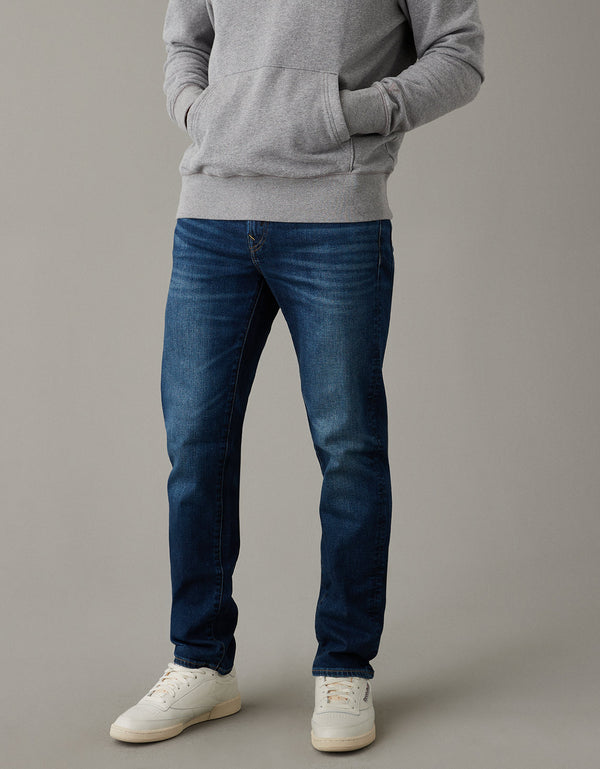 Jean Slim Straight Ae - Azul