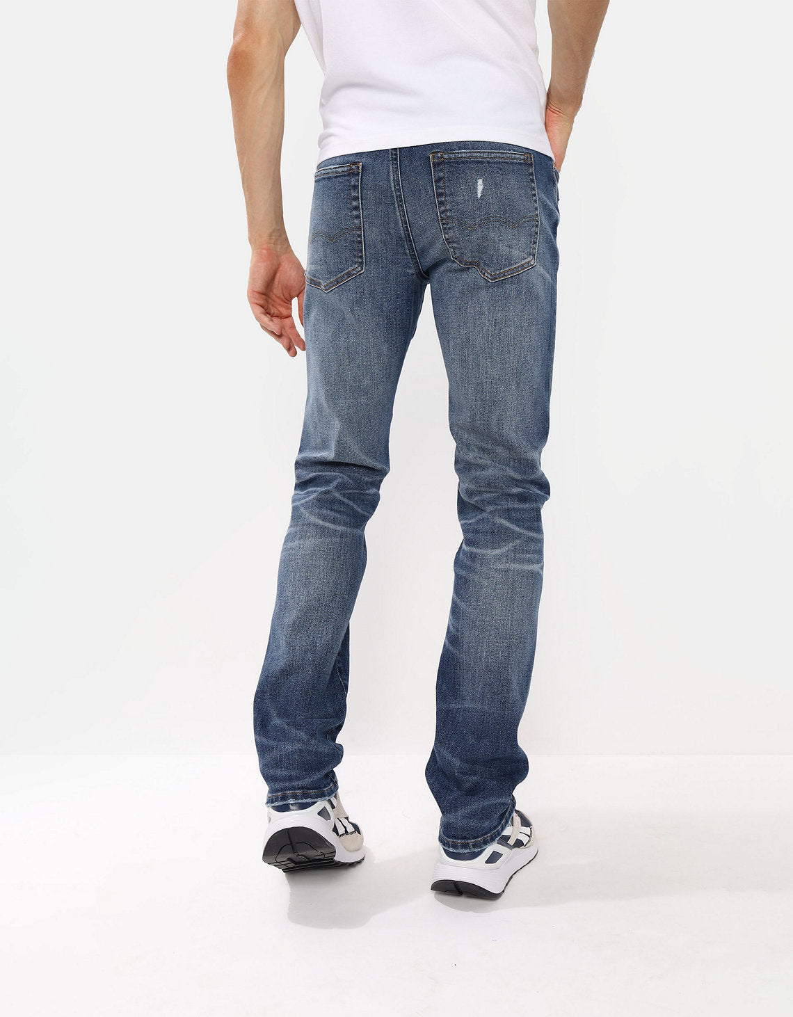 Jean  Slim Straight  con parche interno - Generico 0116_6487_958_ob