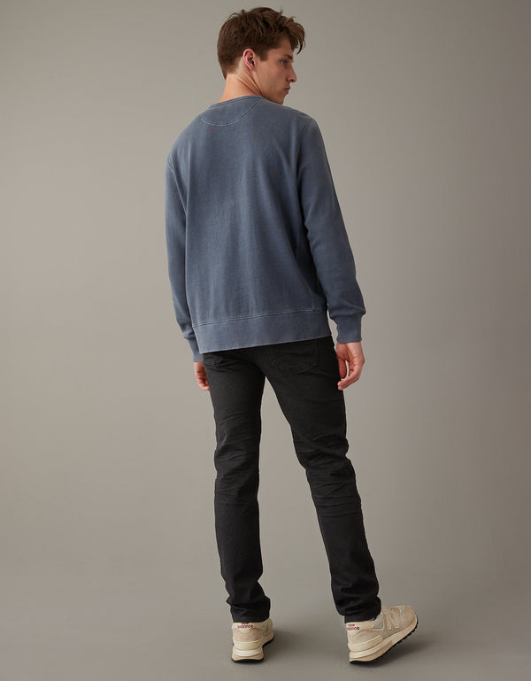 Jean Ae  Slim Straight - Negro