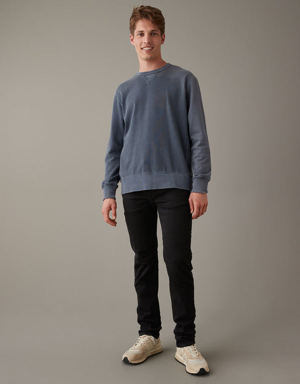 Jean Ae  Slim Straight - Negro