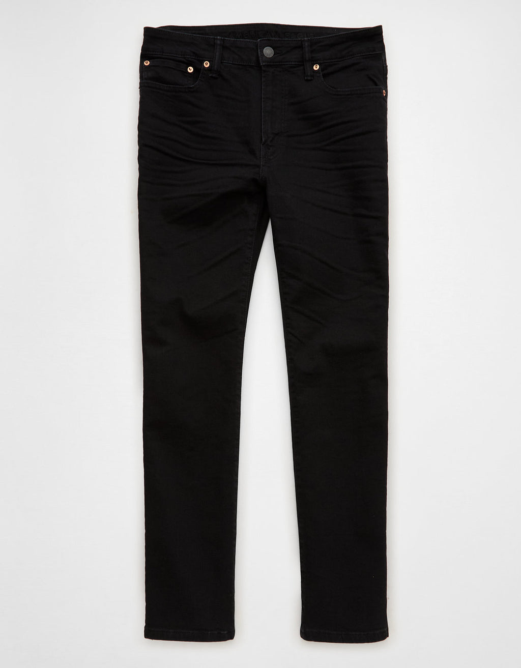Jean Slim Straight Ae - Negro 0116_6848_055_f