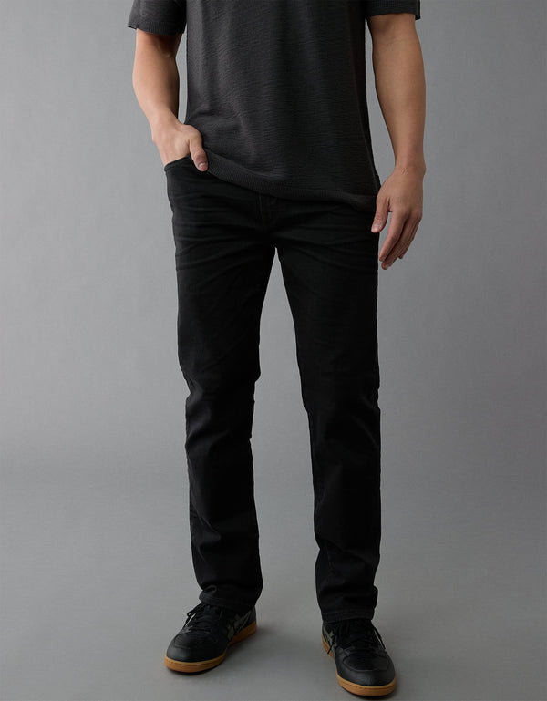 Jean Slim Straight Ae - Negro