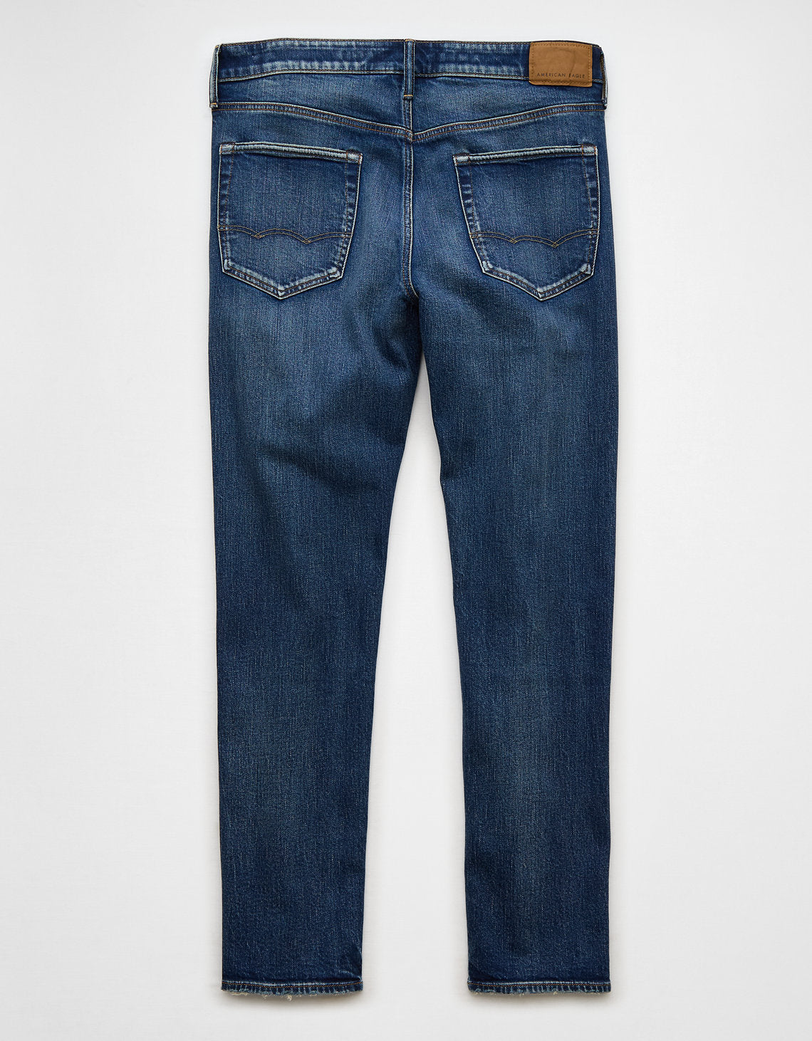 Jean Slim Straight bota recta Hombre AE - Azul 0116_6982_486_b