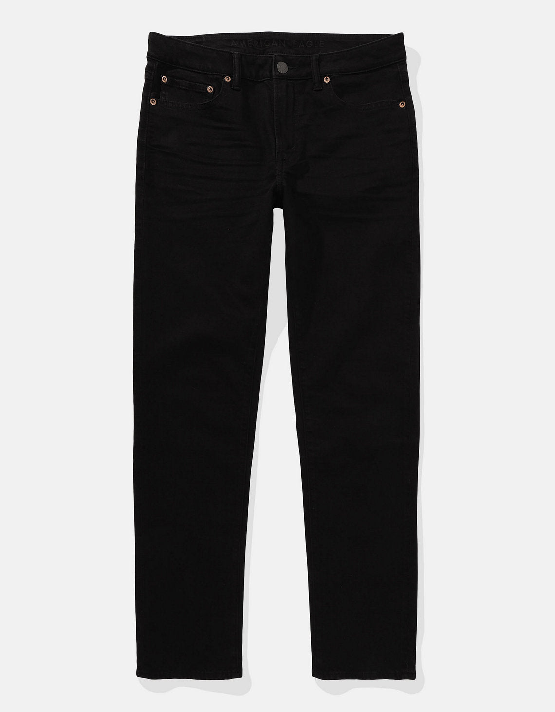Jean Slim corte recto Hombre AE - Negro 0116_7011_001_f