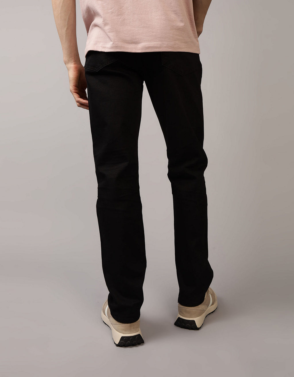 Jean Slim corte recto Hombre AE - Negro 0116_7011_001_ob