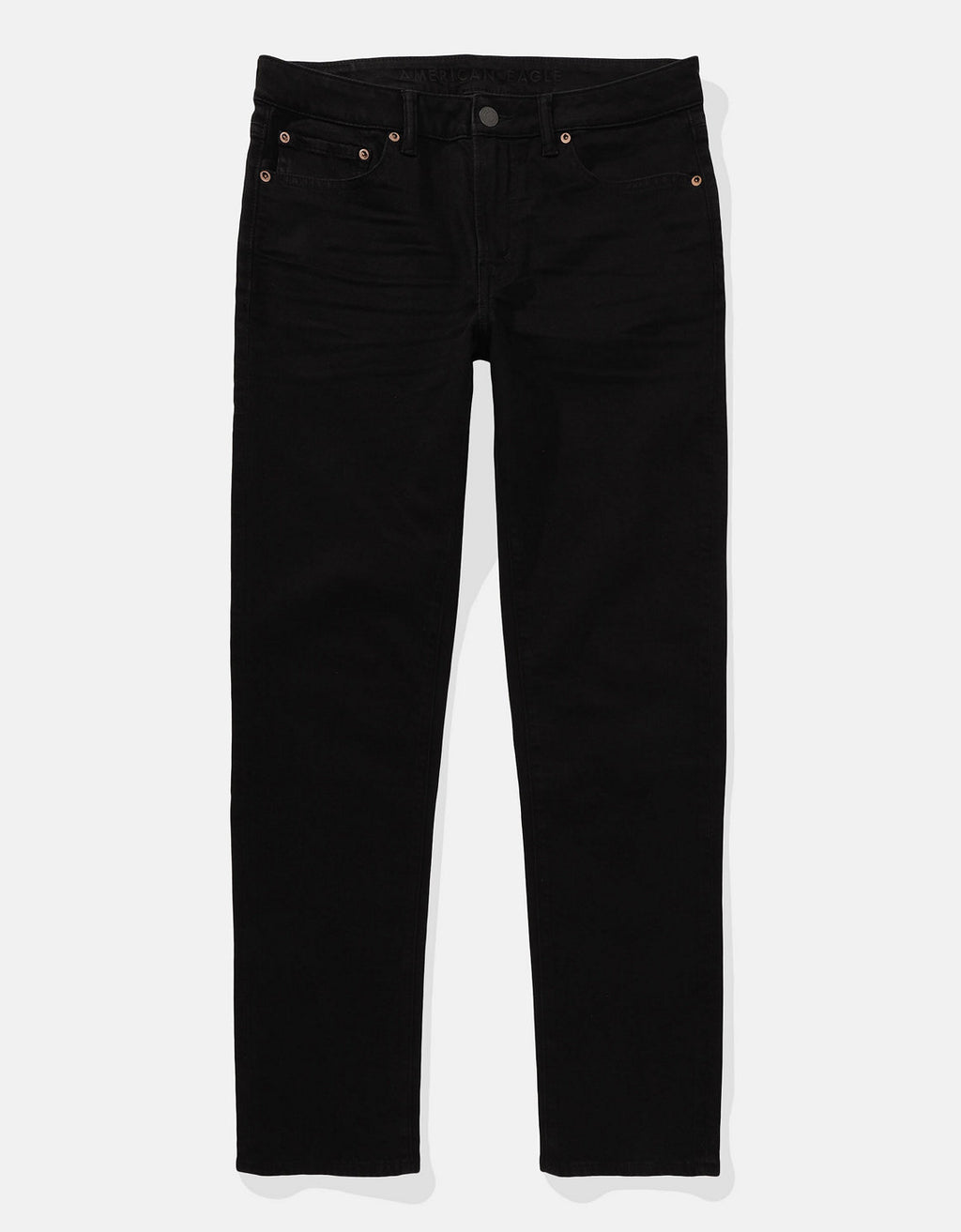 Jean Slim corte recto Hombre AE - Negro 0116_7011_055_f