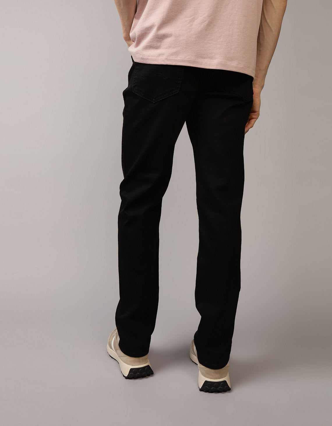 Jean Slim Straight Ae - Negro 0116_7022_001_ob