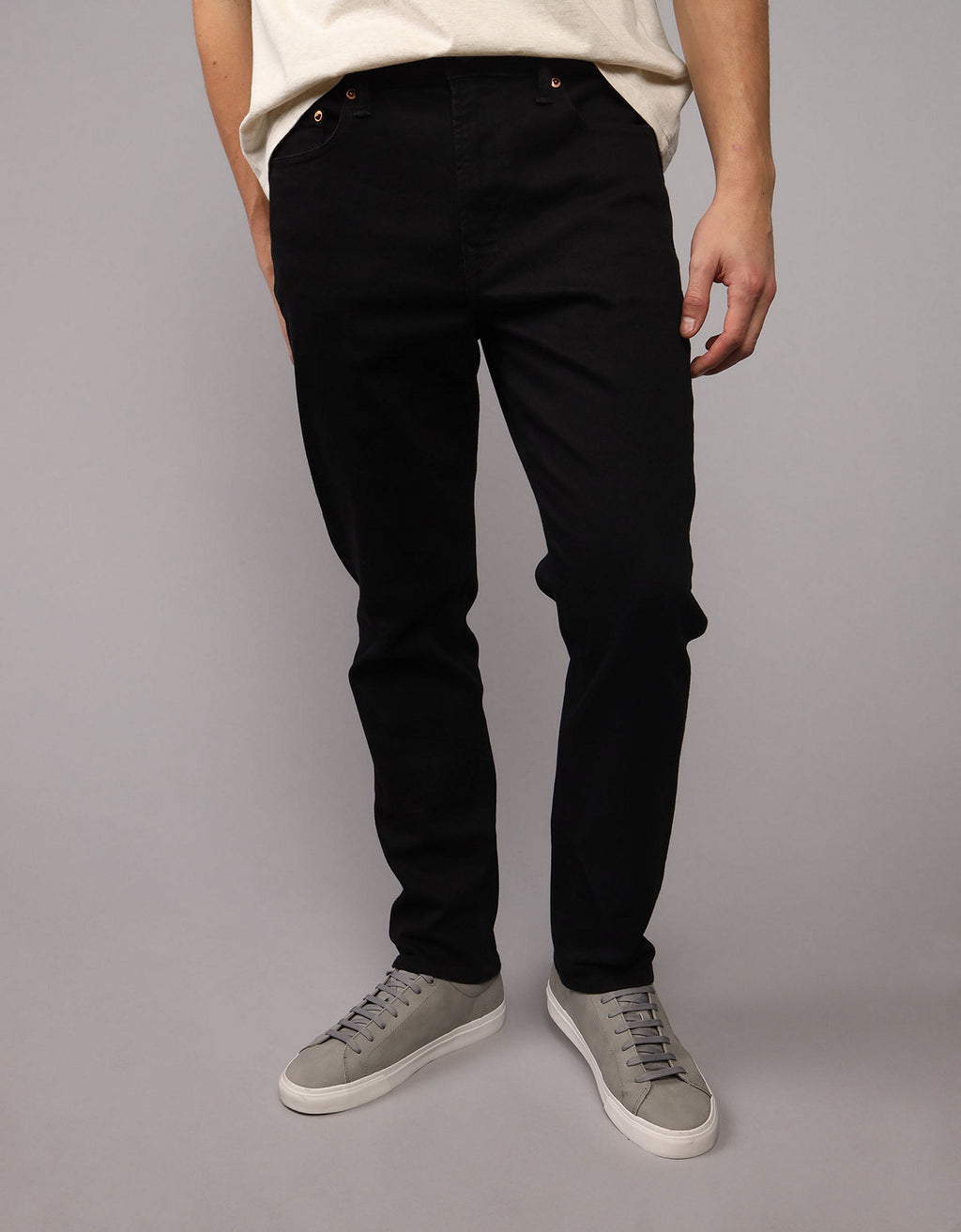 Jean Slim Straight Ae - Negro 0116_7022_055_of