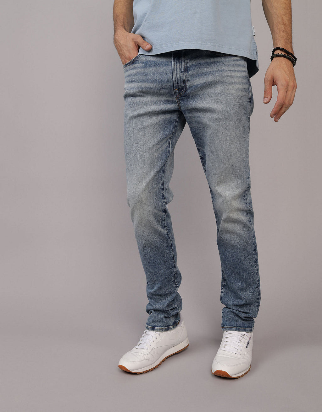 Jean Slim con Stretch Hombre AE - Azul 0117_6824_857_of