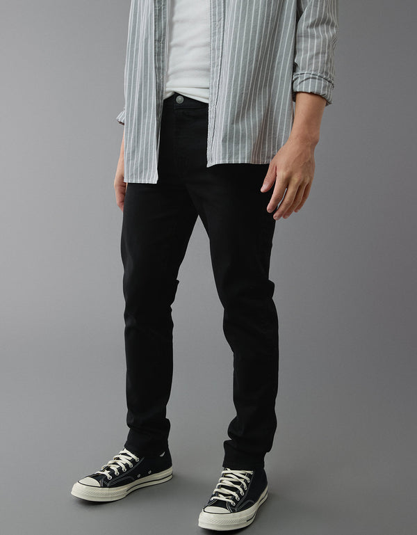 Jean Slim Ae FLEX+ - Negro