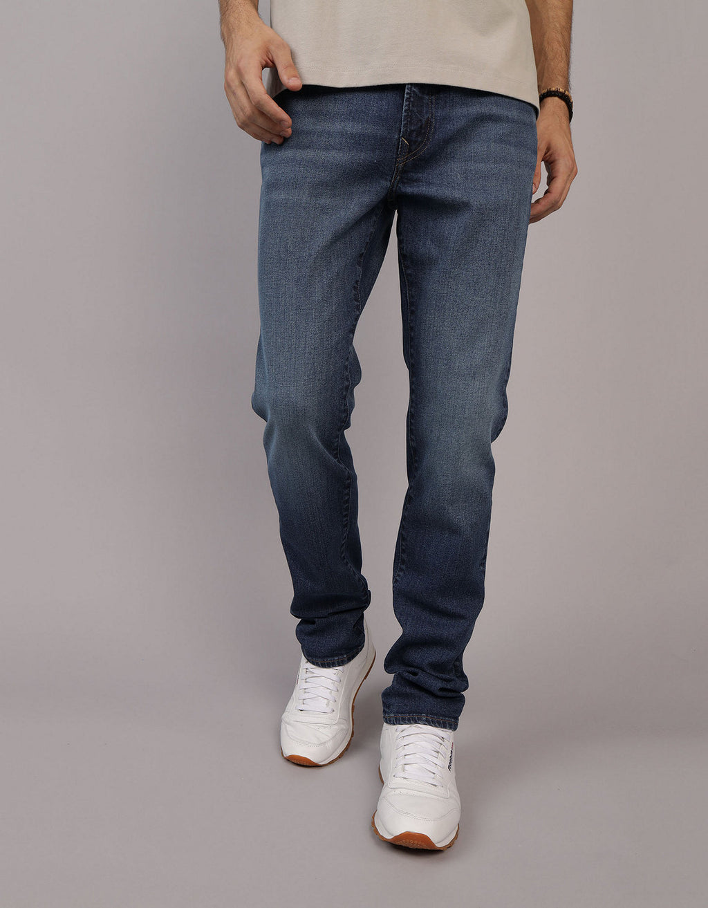 Jean Slim corte recto de hombre AE - Azul 0117_7045_334_of