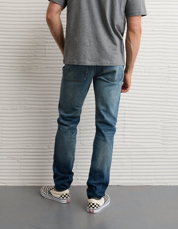 Jean ajustado con parches de fibras Ae Flex+ Tencel™ - Generico