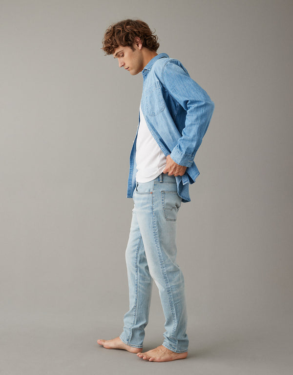 Jean Athletic Ultrasoft Ae - Azul
