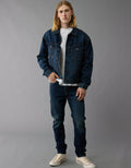 Jean Athletic con Stretch Hombre AE - Azul 0118_6854_911_of