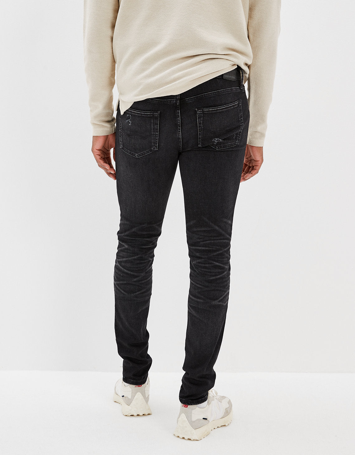Jean Skinny  Ae - Negro 0119_6209_064_ob