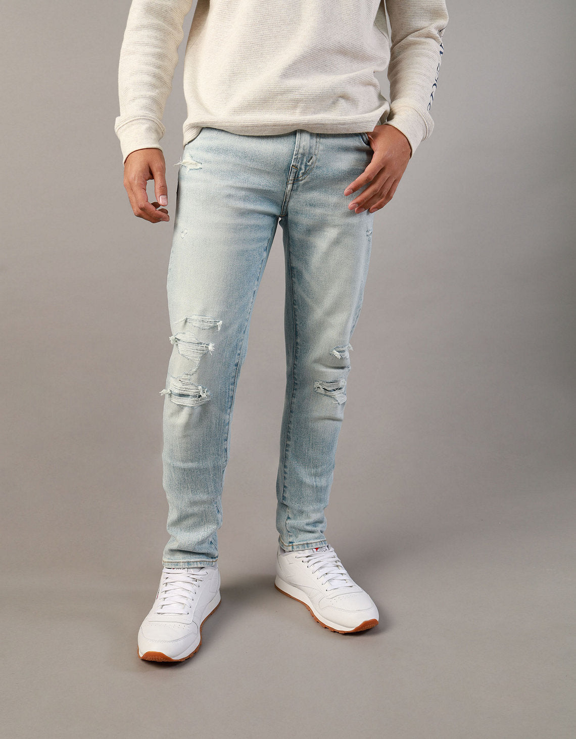 Jean Skinny con parches Hombre AE - Generico 0119_6468_953_of