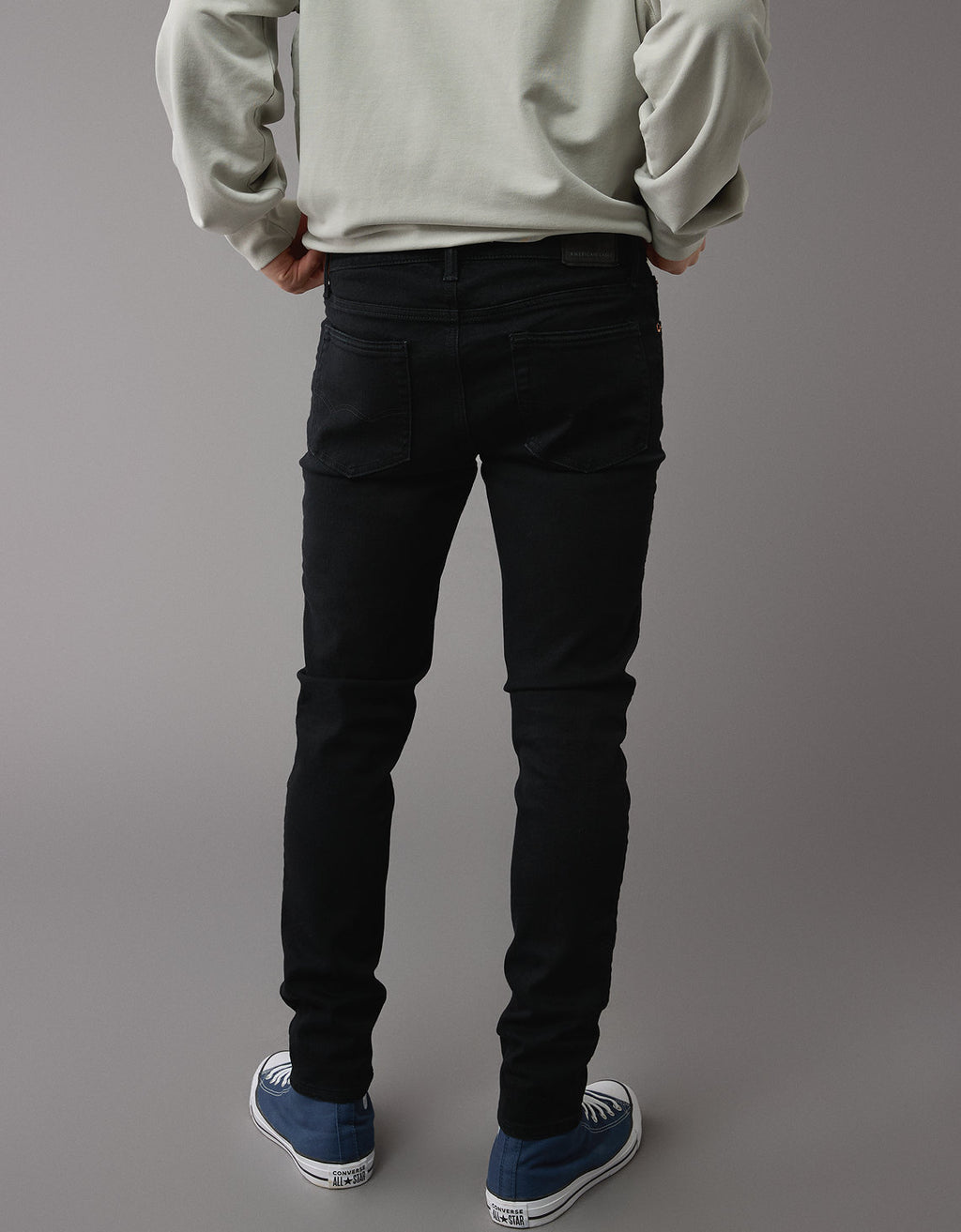 Jean Skinny Ae - Negro 0119_6937_055_ob
